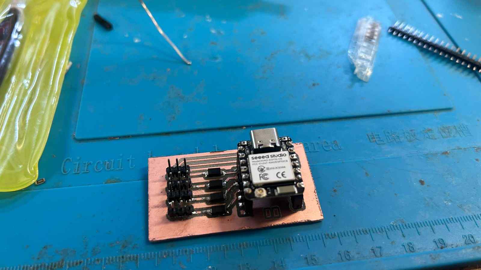 Final Soldered PCB